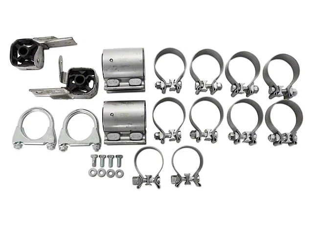 2005-2010 Mustang V6 Cat Back Mid Muffler Exhaust System